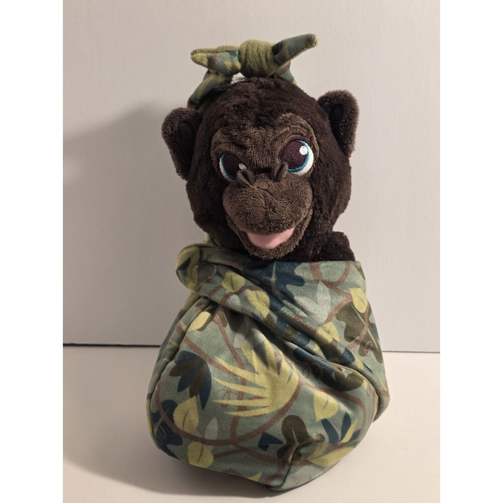 Disney Parks Swaddle Babies Turk In Blanket Plush Tarzan Gorilla Stuffed Animal